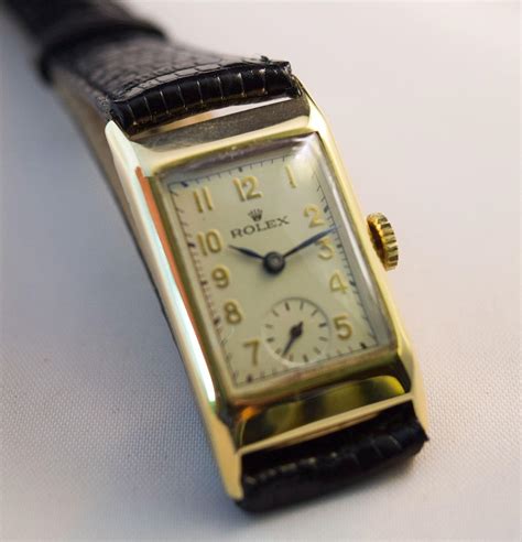 goldene antike rolex von 1930 in durchgehend 9-karätigem gold|Rolex watches 1930 for sale.